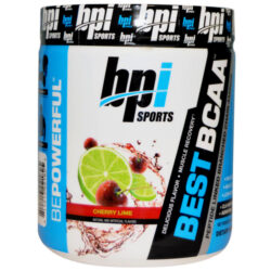 BPI BEST BCAA, Sabor Cereja Lima - 30 Porções para Desempenho Máximo