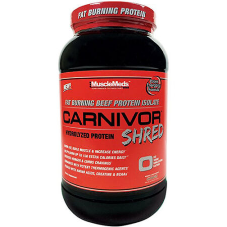 MuscleMeds, Carnivor Shred® - Sabor Chocolate - 28 porções