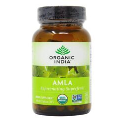 Organic India Amalaki Vitamina C e Antioxidante – 90 Cápsulas Vegetarianas | Imunidade e Pele