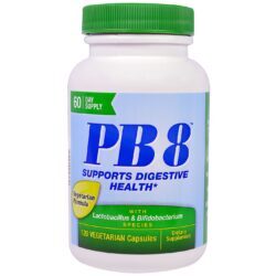 Nutrition Now PB 8 Probióticos Acidophilus 120 Cápsulas Vegetais – Saúde Intestinal Essencial