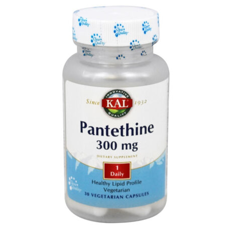 Kal Pantethine - 300 mg - 30 Cápsulas Vegetarianas