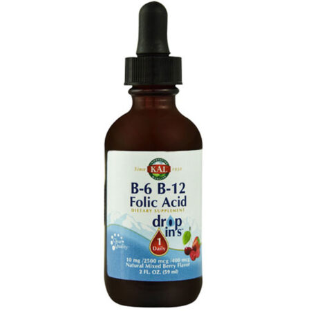 Kal, B-6 B-12 e Ácido Fólico, Frutas Vermelhas - 59 ml