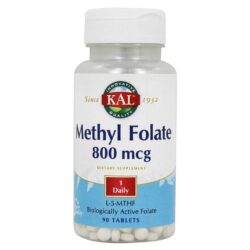 Kal Metilfolato 800 mcg - 90 Tabletes: Saúde e Bem-Estar para Você