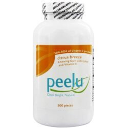 Peelu Goma de Mascar Citrus Breeze 300CT: Higiene Bucal Natural e Refrescante