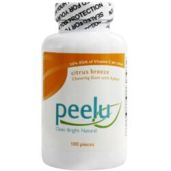 Peelu Goma de Mascar - 100 Peças: Saúde Bucal Refrescante e Natural