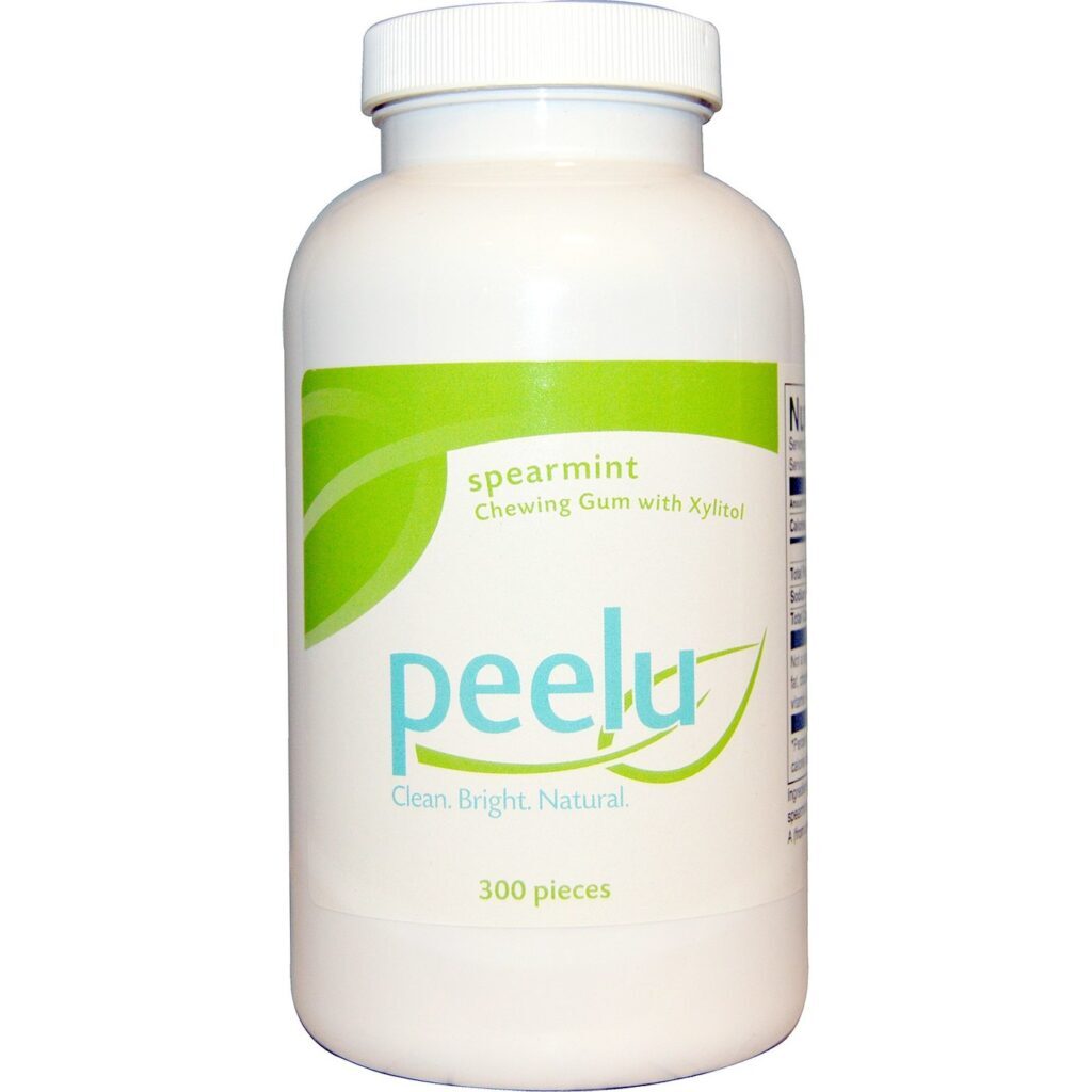 Peelu Goma de Mascar Hortelã - 300 Pedaços - Refrescância e Higiene Bucal
