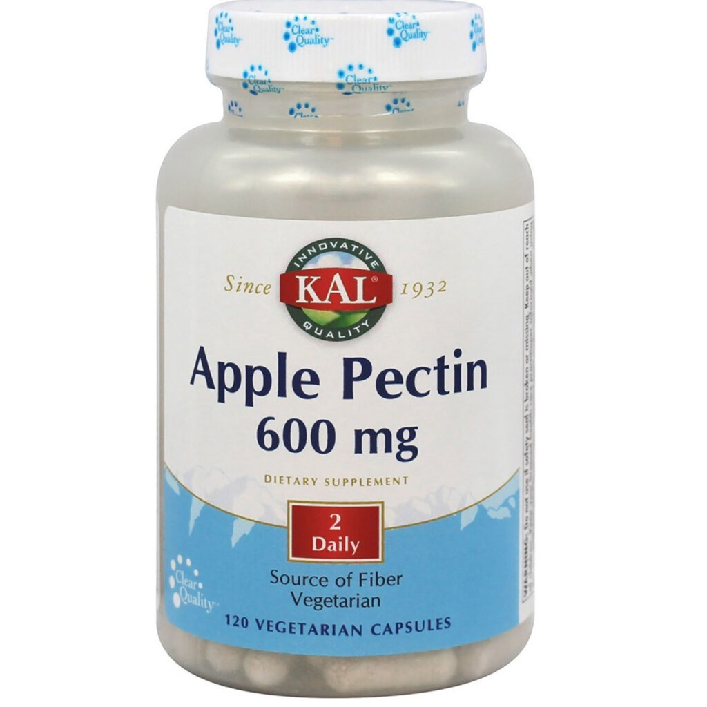 Kal Apple Pectin - 600 mg - 120 Cápsulas Vegetarianas: Seu Aliado Natural para o Bem-Estar Digestivo