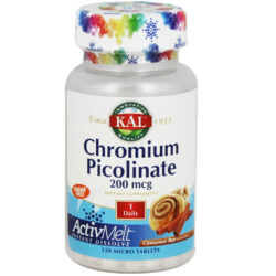Cromo Picolinato Kal Sabor Pão de Canela - 200 mcg - 20 Micro Comprimidos