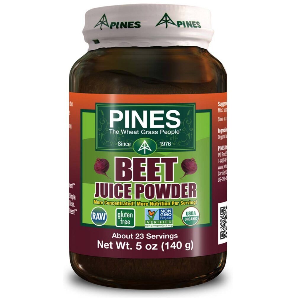 Pines International Suco de Beterraba em Pó 142g - Vitalidade e Nutrição Pura