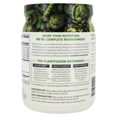 PlantFusion, Proteína Vegetal Completa - 1 libra (450g) - Image 3