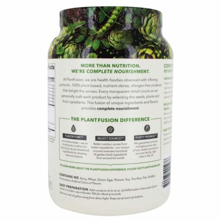 PlantFusion, Proteína Completa de Planta - 2 libras (900g) - Image 3