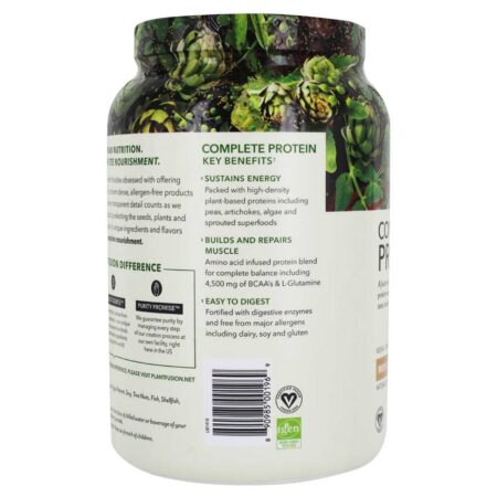 Plantfusion, Proteína Vegetal Completa - Chocolate Rico - 900 g (2 lbs) - Image 4