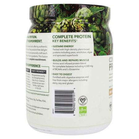 Plantfusion, Proteína Vegetal Completa - Chocolate Rico - 450g (1 lb) - Image 4