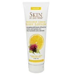 Skin By Ann Webb Hidratante Corporal Bergamota de Limão 237ml - Pele Hidratada e Perfumada