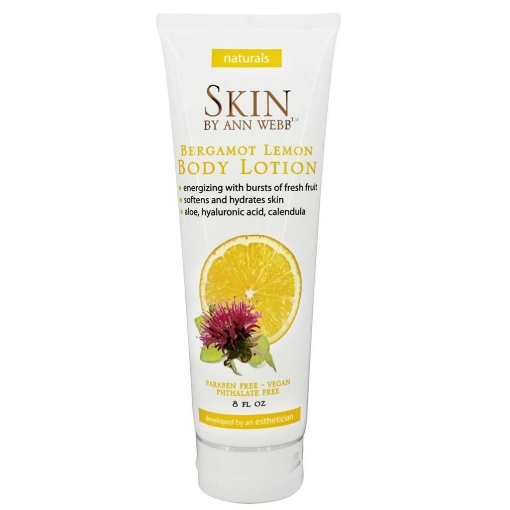 Skin By Ann Webb Hidratante Corporal Bergamota de Limão 237ml - Pele Hidratada e Perfumada