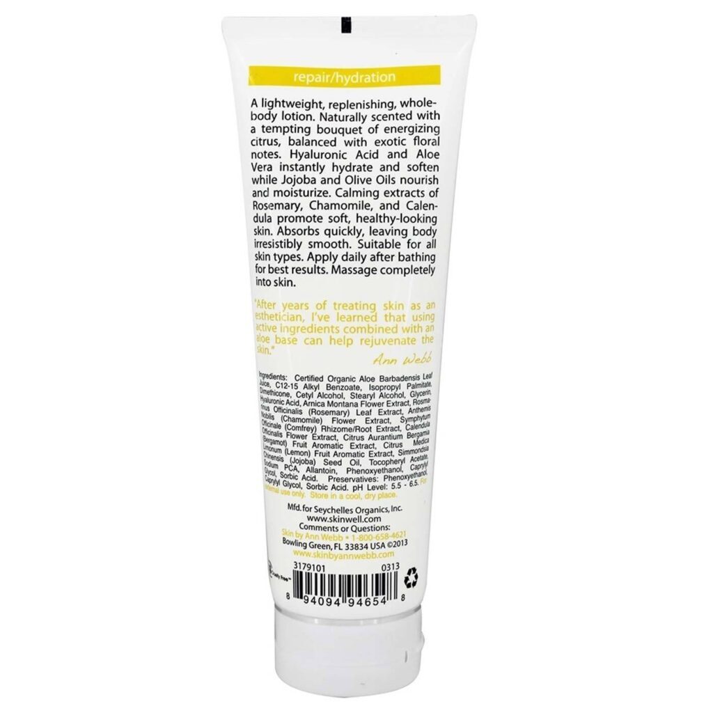 Skin By Ann Webb Hidratante Corporal Bergamota de Limão 237ml - Pele Hidratada e Perfumada - Imagem 2