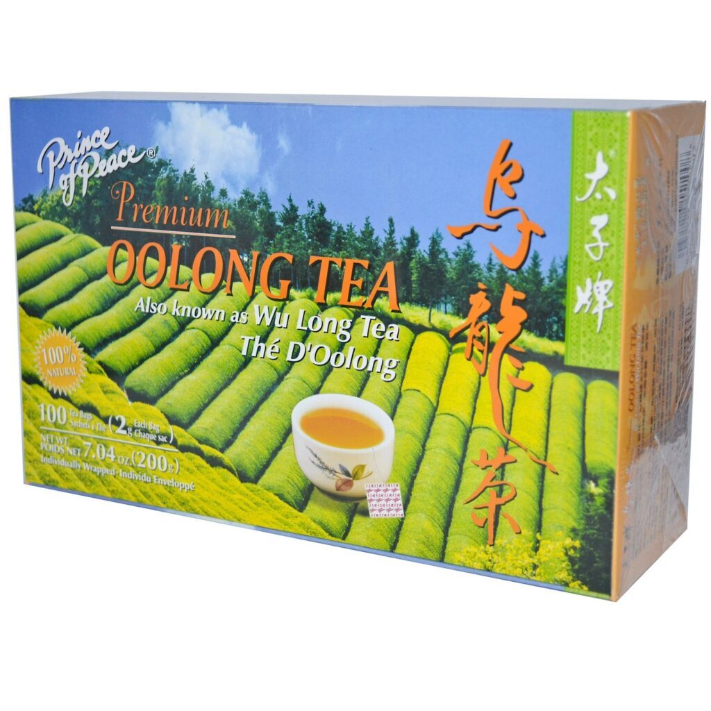 Prince Of Peace Chá Oolong - 100 Saquinhos de Chá Puro e Natural