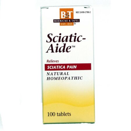 Boericke and Tafel, Sciatic-Aide™ Alívio da Dor Ciática, Homeopatia - 100 Tabletes