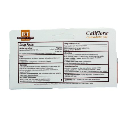 Boericke and Tafel, Califlora® Calendula Gel - 78 g - Image 2