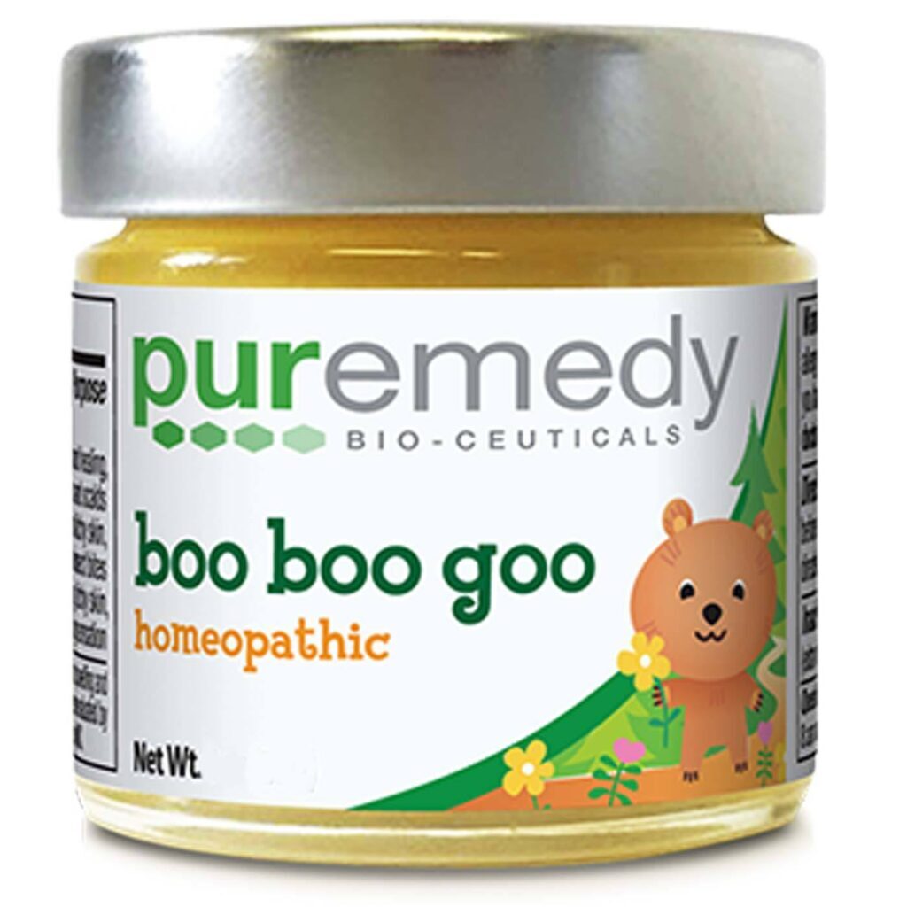 Puremedy Boo Boo Goo Pomada Homeopática para Pele 28g (1 oz) - Alívio Natural