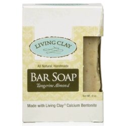 Sabonete Living Clay Tangerina Amêndoa 12 Cartelas 113g (12 x 113g) - Higiene e Bem-Estar Diário