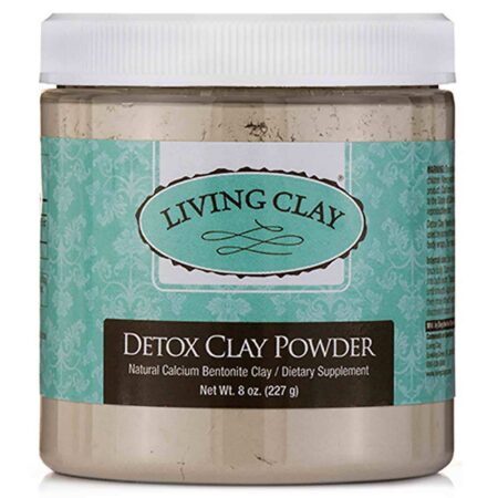 Living Clay, Argila em Pó Detox, Sem Sabor - 227 g