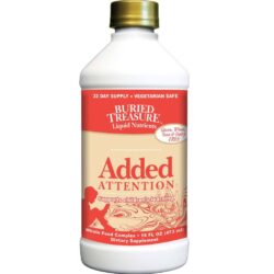 Buried Treasure ADDED Attention: Suplemento para Foco e Concentração Infantil (473ml) - Aprendizado Turbinado