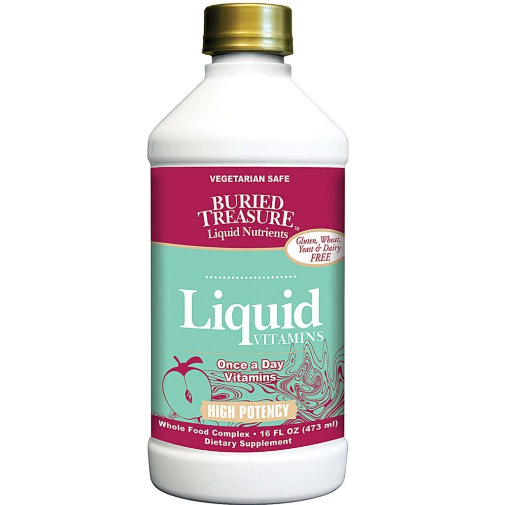 Buried Treasure Vitaminas Líquidas Alta Potência - Energia e Saúde Completa 473ml