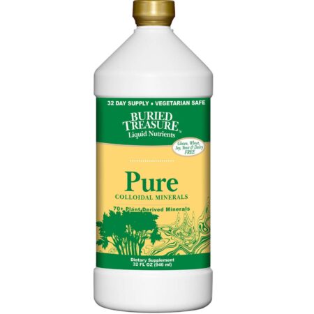 Buried Treasure, Minerais Coloidais Derivados de Plantas - 32 fl oz (946mL)