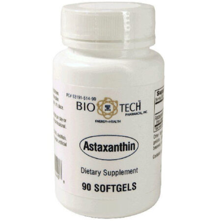 BioTech Pharmacal Astaxantina - 4 mg - 90 Cápsulas em Gel