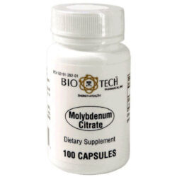 BioTech Pharmacal Citrato de Molibdênio - 100 Cápsulas: Suplemento Essencial para o Bem-Estar no Brasil