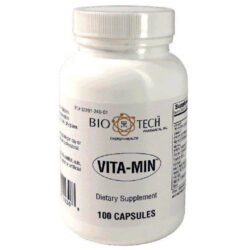 BioTech Pharmacal Vita-Min - Multivitamínico Completo com 100 Cápsulas para Saúde e Vitalidade