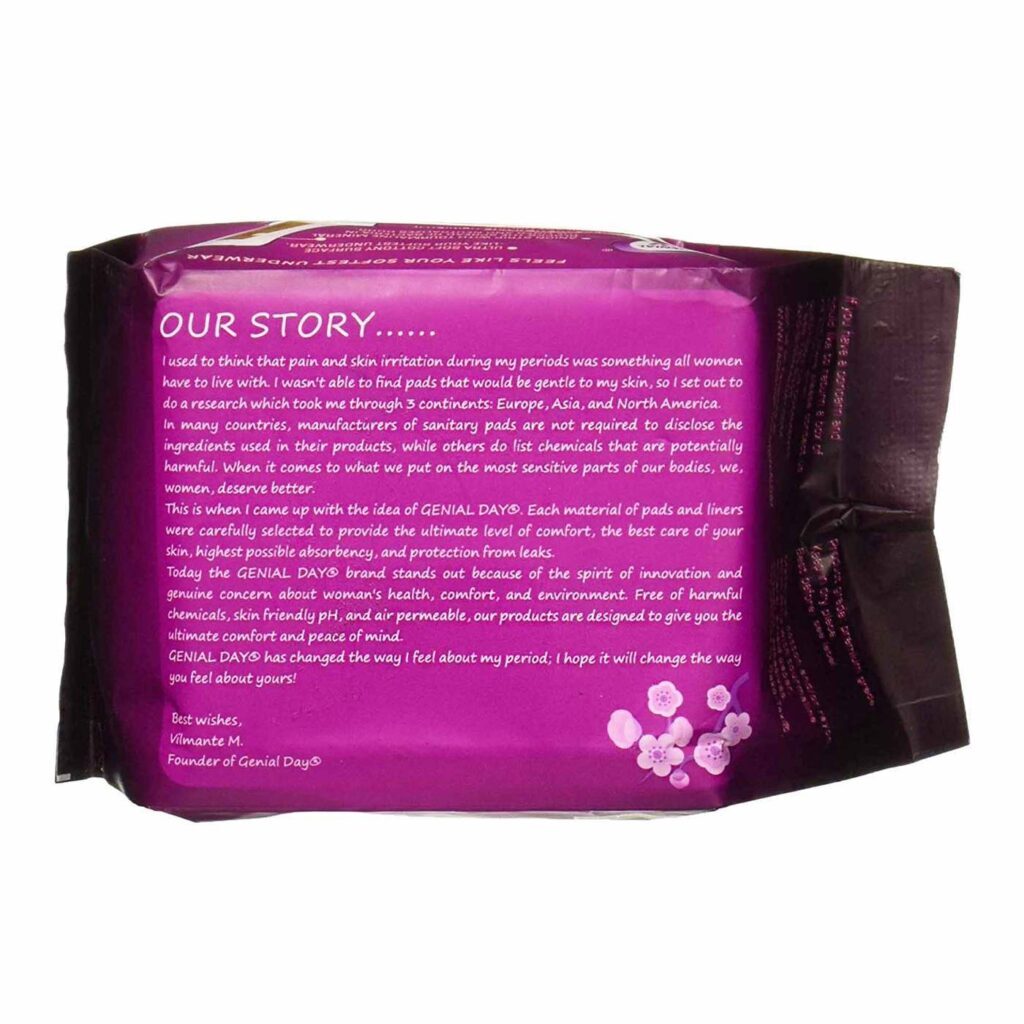 Genial Day Forros com Tiras de Anion - Absorvente Feminino - 24 Unidades - Imagem 2