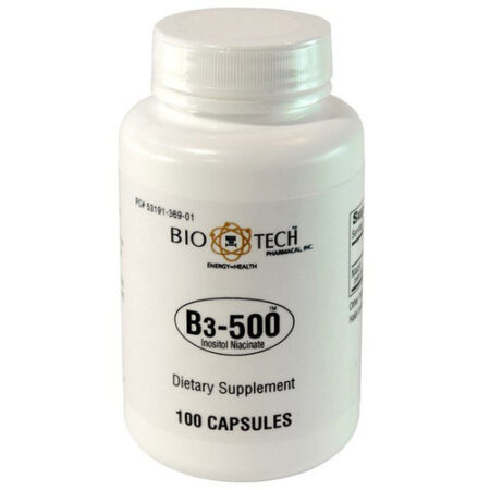 BioTech Pharmacal B3-500 - 100 Cápsulas