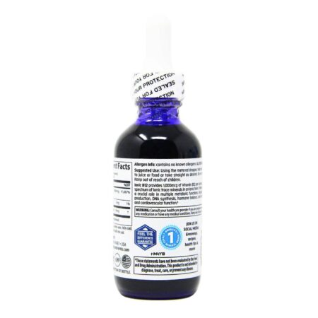 Trace Minerals Research Liquid Ionic B12, Uva - 1,000 mcg - 2 fl oz - Image 3