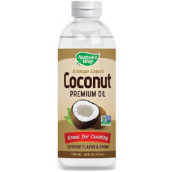 Nature's Way Óleo de Coco Premium 20 fl oz (591ml) - Pureza e Versatilidade