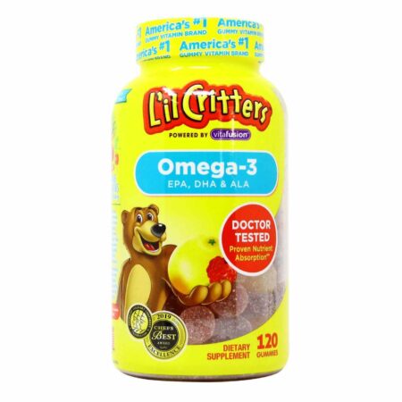 Lil Critters, Ômega-3 - 120 Gomas