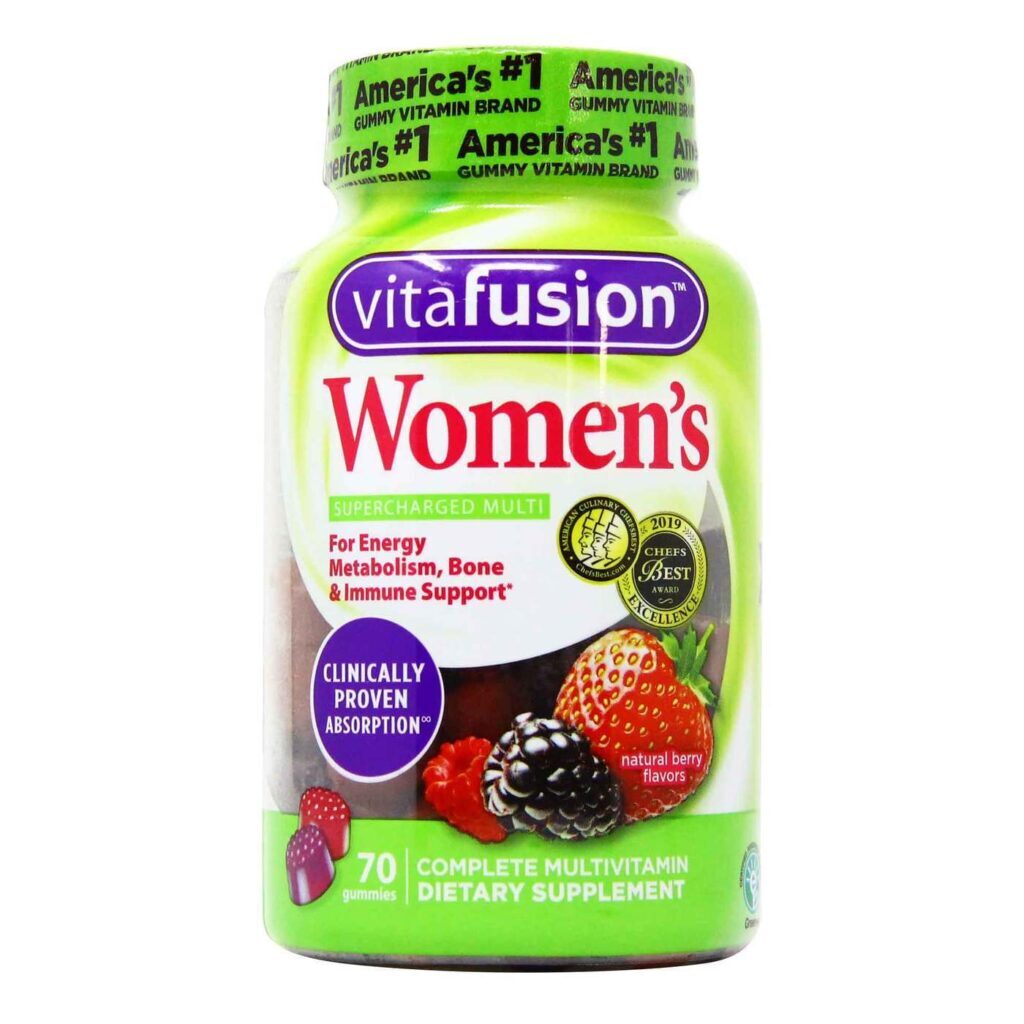 VitaFusion Multivitamínico Completo para Mulheres - 70 Gomas Deliciosas