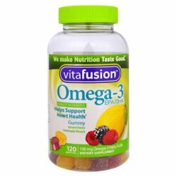 VitaFusion Ômega-3 120 Gomas: Saúde e Bem-Estar em Cada Gominha