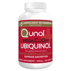 Qunol Mega CoQ10 Ubiquinol 100 mg - 120 Cápsulas em Gel: Potencialize sua Energia e Saúde Cardíaca no Brasil