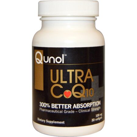 Qunol™, Ultra CoQ10 100 mg - 30 Cápsulas em Gel