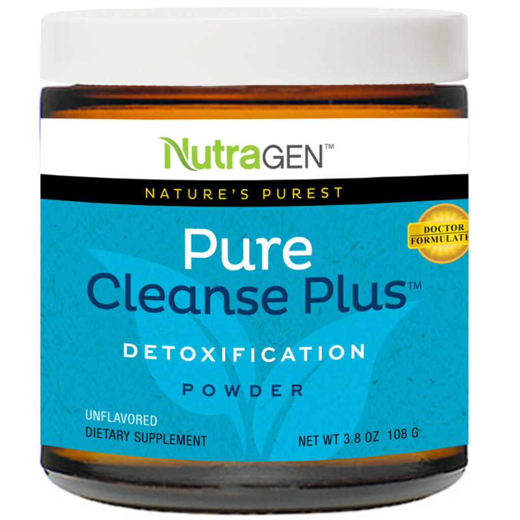 NutraGEN Pure Cleanse mais - 108g Limpeza Intestinal e Detox