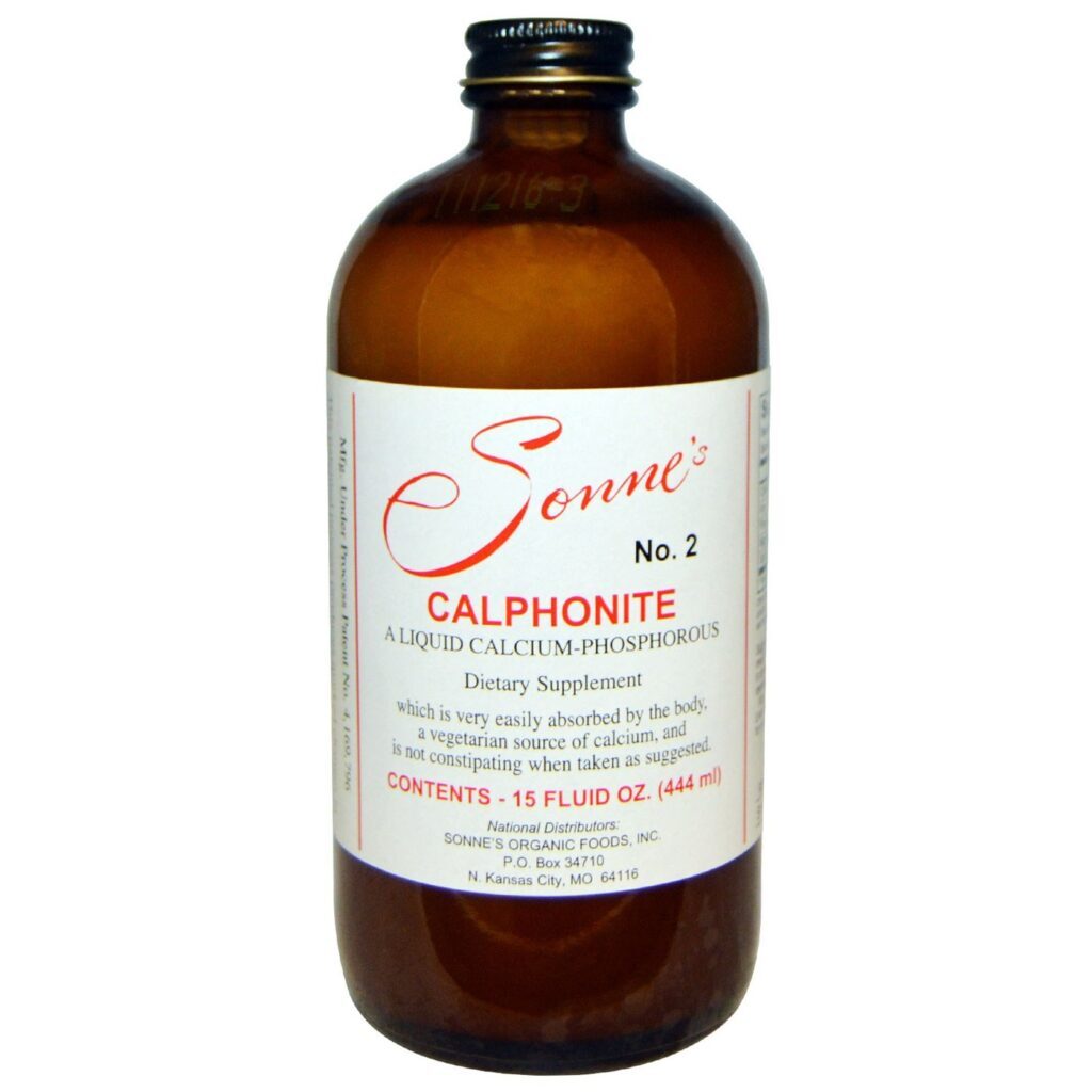 Sonne's Calphonite Cálcio Líquido No. 2 - 444mL: Suplemento Essencial para Ossos Fortes e Saúde Geral