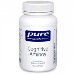 Pure Encapsulations Cognitive Aminos - 120 Cápsulas para Foco e Clareza Mental