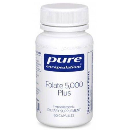 Pure EnCápsulasulations Folate 5,000 mais - 60 Cápsulas