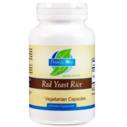 Priority One Levedura de Arroz Vermelho 600 mg - 120 Cápsulas Vegetarianas para Saúde Cardiovascular no Brasil