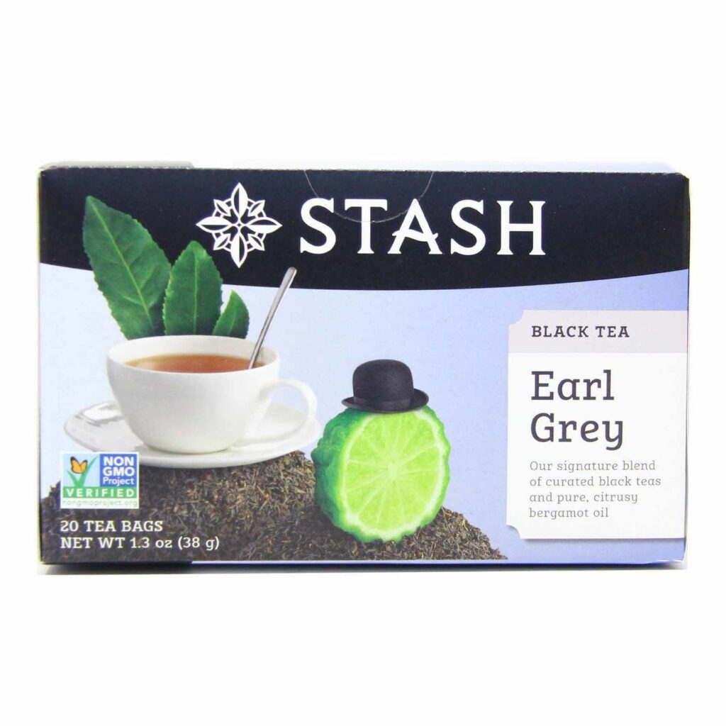 Stash Tea Chá Earl Grey - 20 Saquinhos: Sabor Clássico e Aroma Cativante para o Seu Dia - Imagem 3
