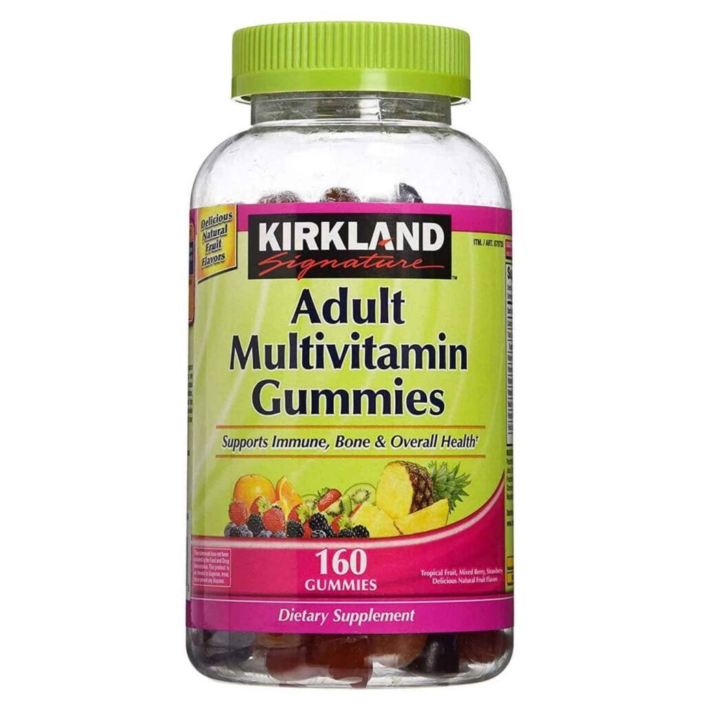 Kirkland Signature Multivitamínicas para Adultos - 160 Gomas: Energia e Saúde para o Seu Dia