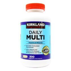 Kirkland Signature Multivitamínico Diário - 500 Tabletes: Saúde Completa para Você