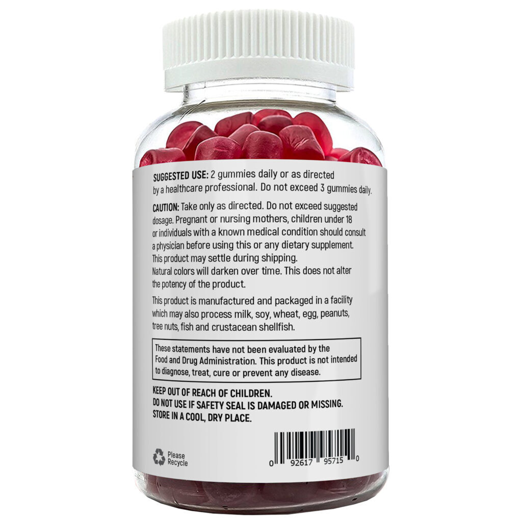 eVitamins Melatonina Sabor Morango 5mg - 90 Gomas para Dormir - Imagem 3